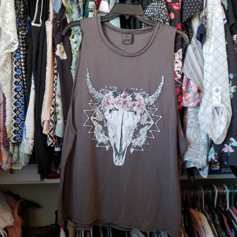 BOUTIQUE skull tank top